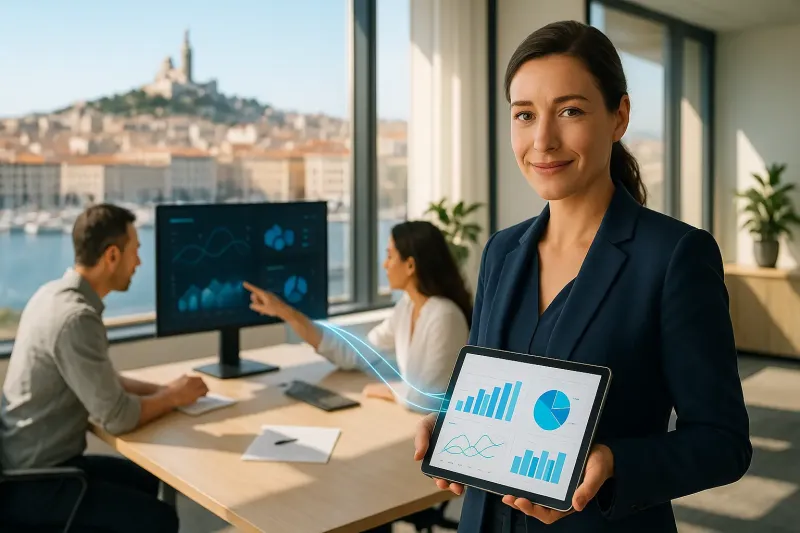 Expert-comptable dédié, équipe et outils pour continuité. Marseille
